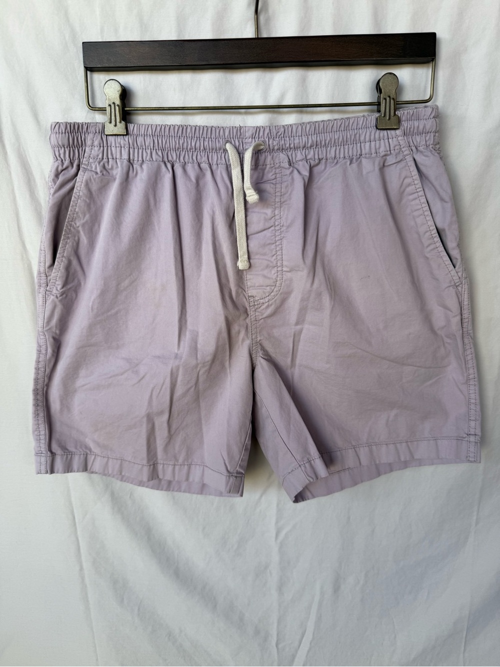J. Crew Lavender Drawstring Athletic Shorts